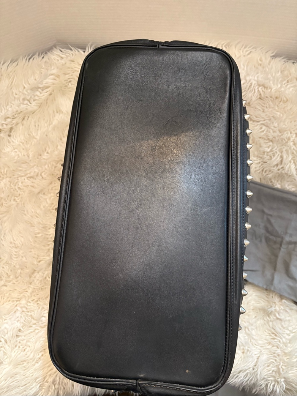 Authentic Alexander McQueen Studded Leather Tote - Picture 9 of 15